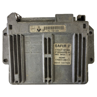 RENAULT ECU / 7700115597 / 7700115160 / 21654820-6 / 7700113511 / 35 PIN SAGEM