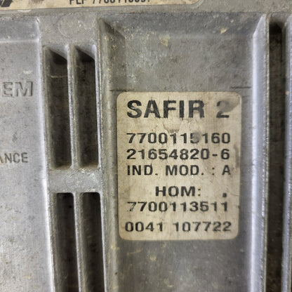 RENAULT ECU / 7700115597 / 7700115160 / 21654820-6 / 7700113511 / 35 PIN SAGEM