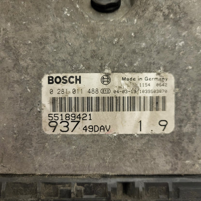 ALFA 147 1.9 ECU / 0281011488 / 55189421 / BOSCH