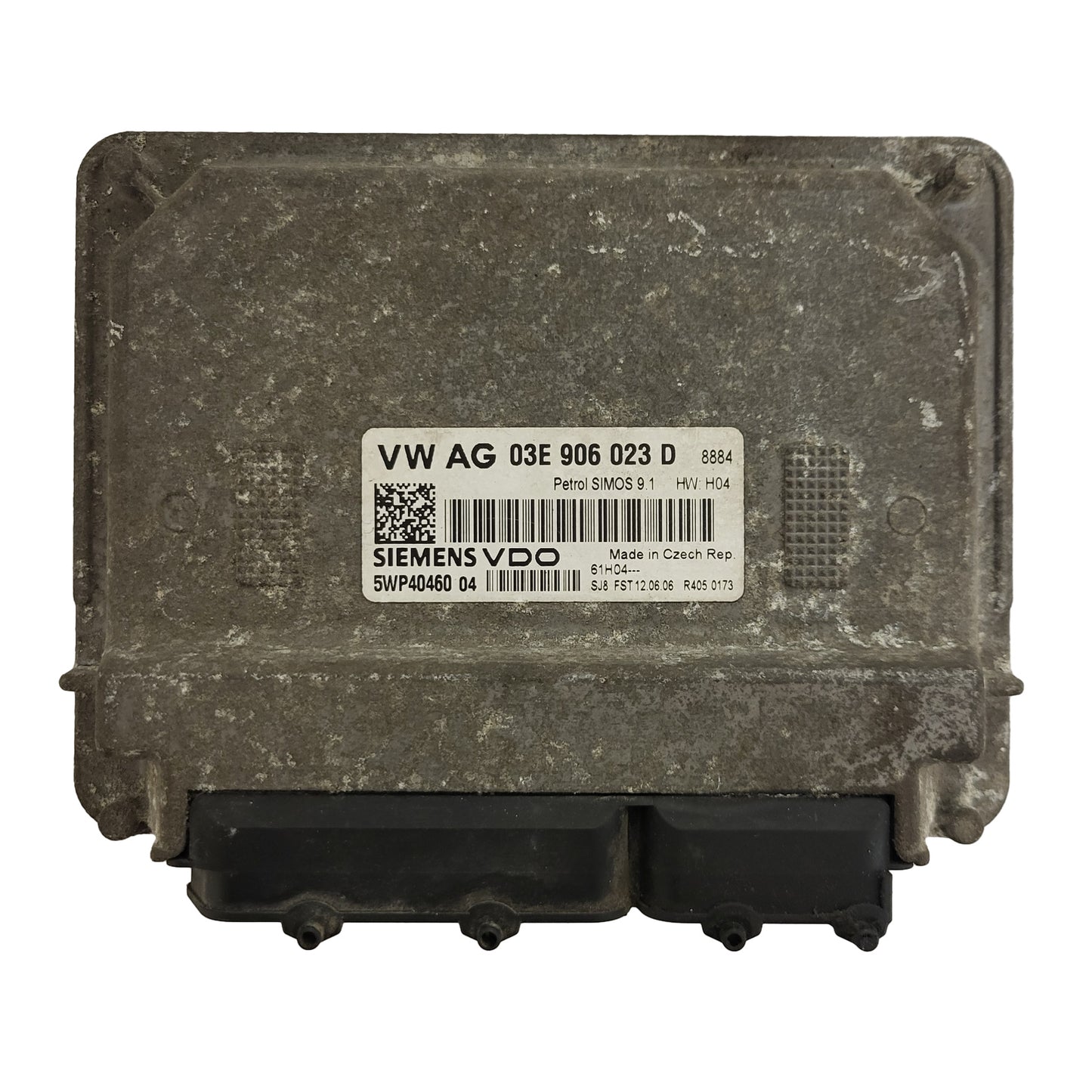 VW SEAT ŠKODA ECU / 03E906023D / 5WP40460 04 / SIMOS 9.1 / SIEMENS