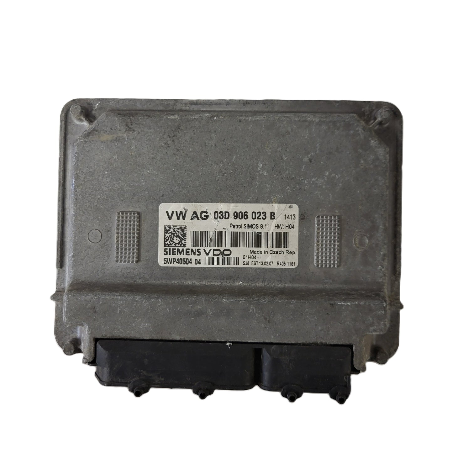 VW SKODA ECU / 03D906023B / 5WP40504 04 / SIMOS 9.1 / SIEMENS