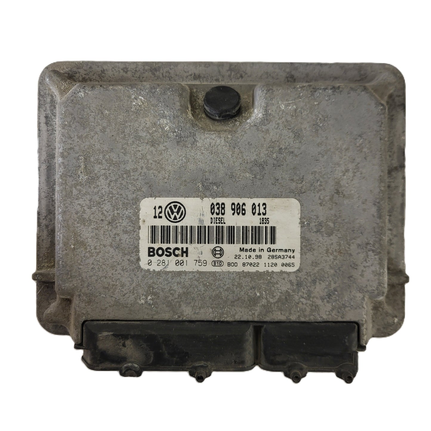 VW GOLF ECU / 0281001759 / 038906013 / BOSCH
