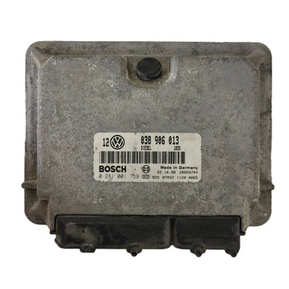 VW GOLF ECU / 0281001759 / 038906013 / BOSCH