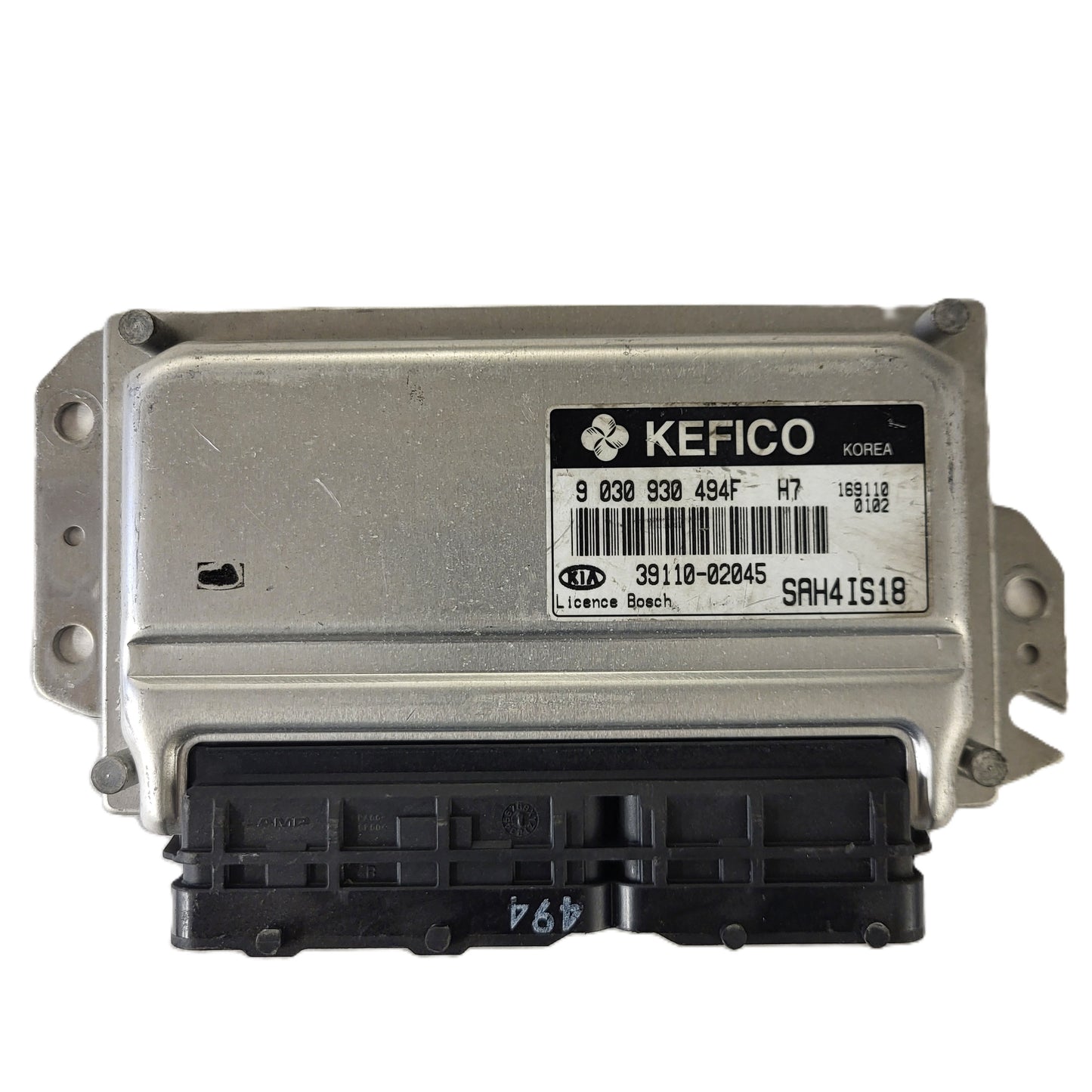 KIA PICANTO ECU / 9030930494F / 39110-02045 / SAH4IS18 / KEFICO