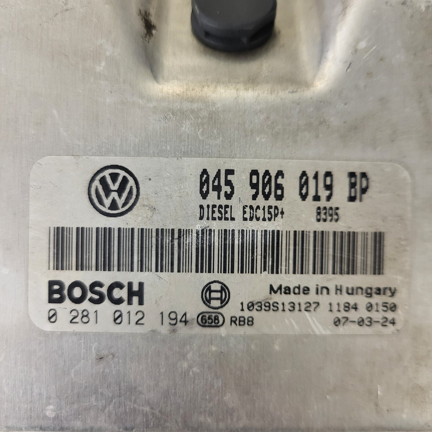 VOLKSWAGEN POLO IV 9N3 ECU / 045906019BP / 0281012194 / EDC15P+ / BOSCH