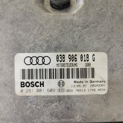 AUDI ECU / 0281001609 / 038906018G / BOSCH