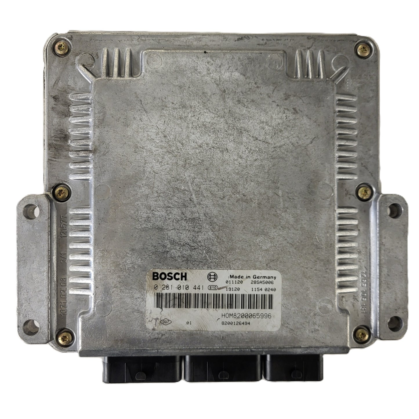 Volvo S40 V40 ECU / 0281010441 / HOM8200065996 / 8200126494 / BOSCH