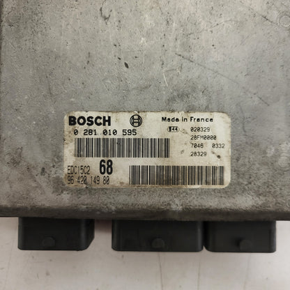 Citroen Xsara Picasso ECU / 0281010595 / 9642014980 / EDC15C2 / BOSCH