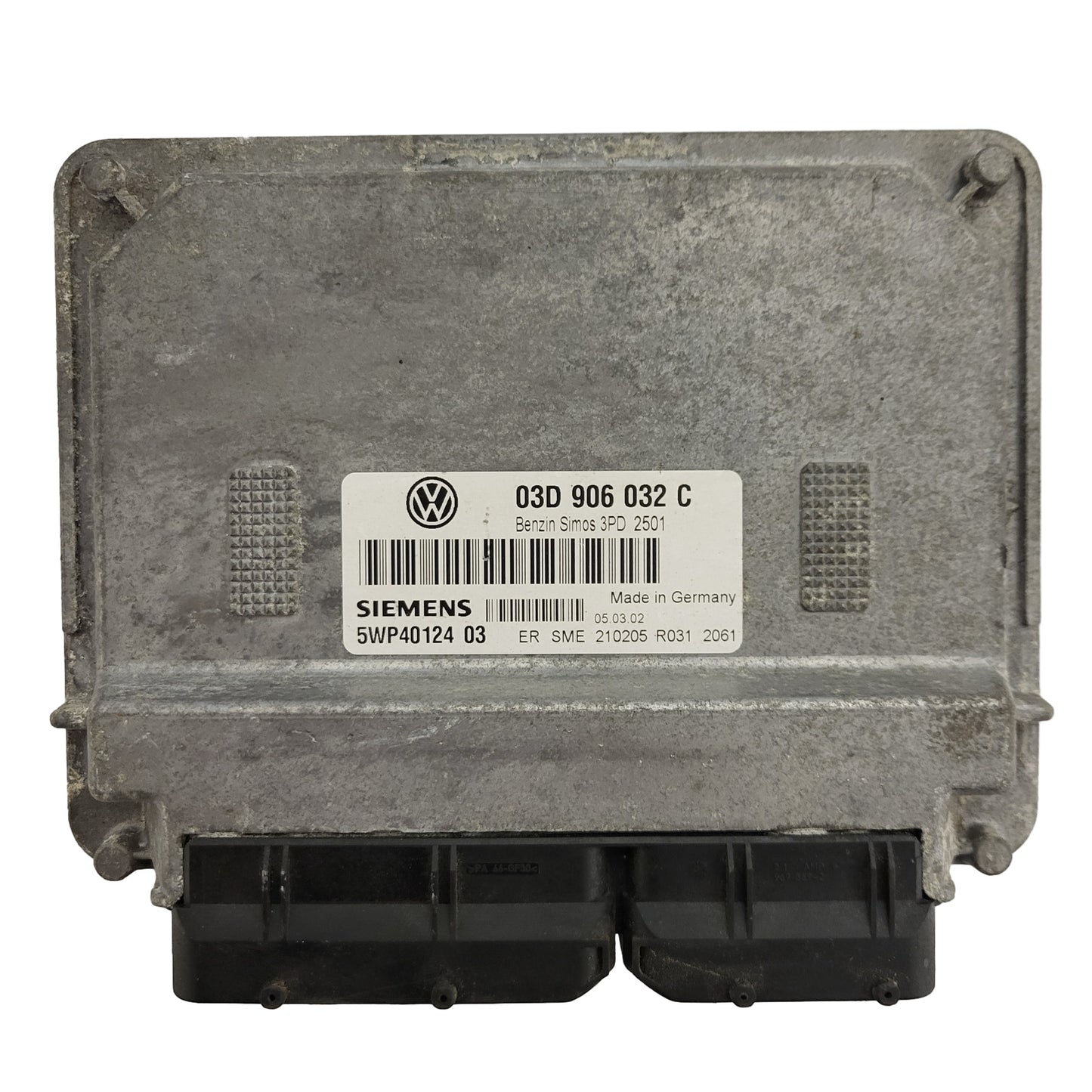 VW POLO ECU / 03D906032C / SIMOS 3PD / 5WP40124 03 / SIEMENS