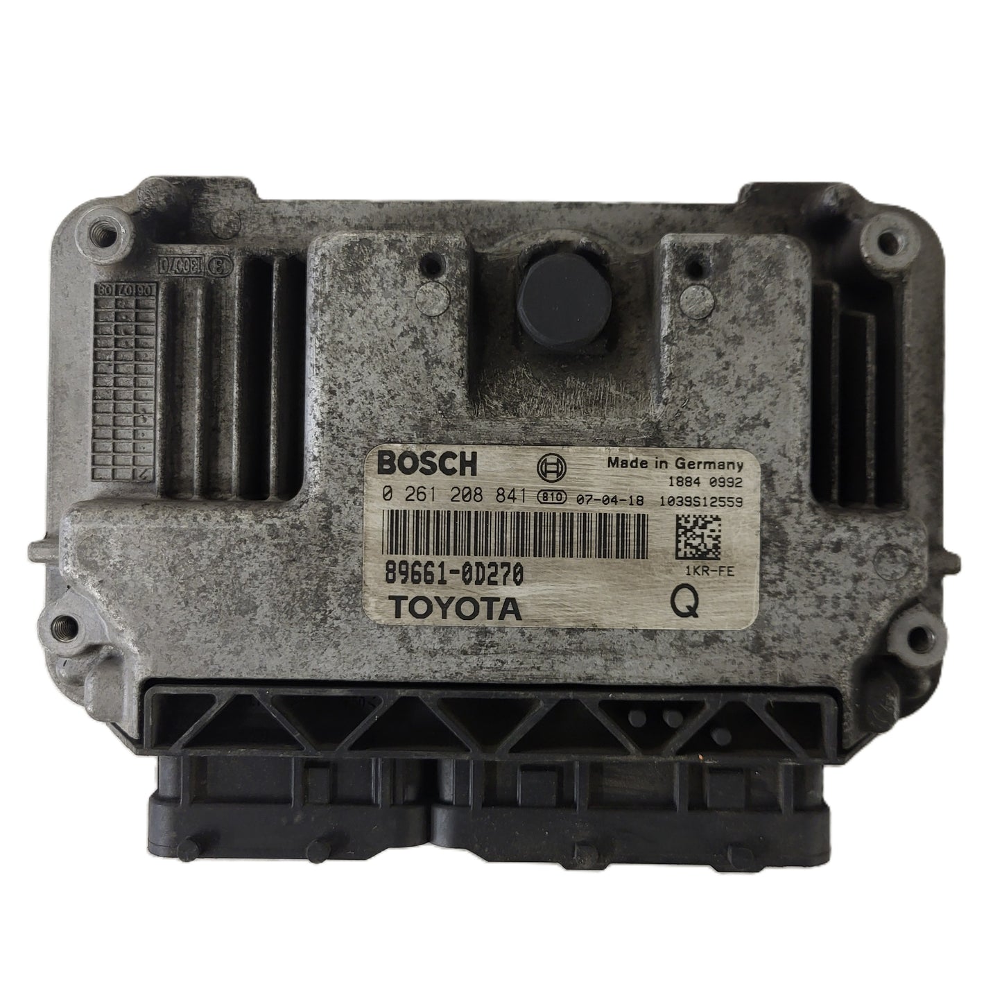 TOYOTA YARIS 1KR-FE ECU / 0261208841 / 89661-0D270 / BOSCH