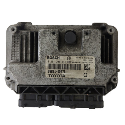 TOYOTA YARIS 1KR-FE ECU / 0261208841 / 89661-0D270 / BOSCH