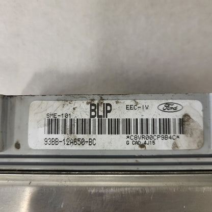 FORD MONDEO ECU / 93BB-12A650-BC / BLIP / SME-101 / EEC-IV
