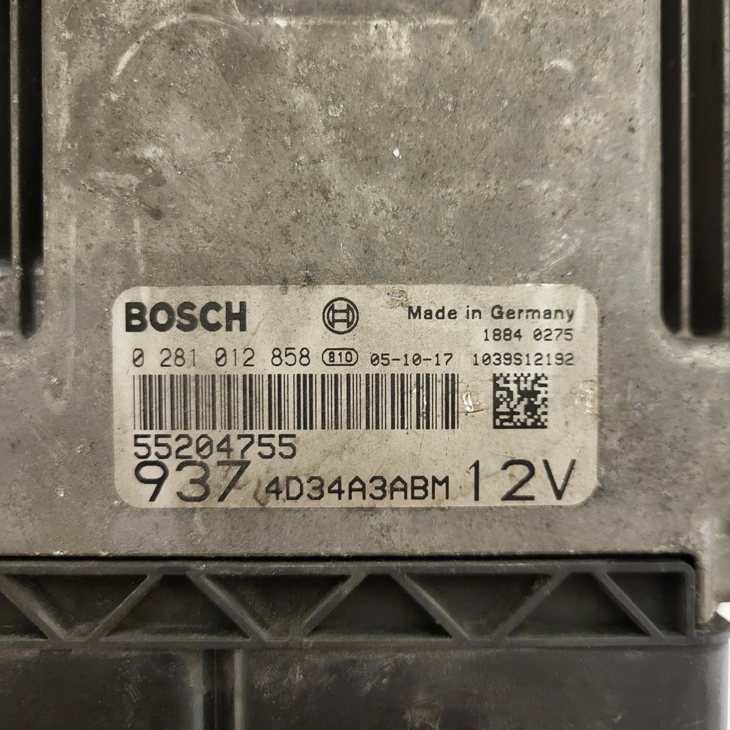 ALFA ROMEO 147 ECU / 0281012858 / 55204755 / BOSCH