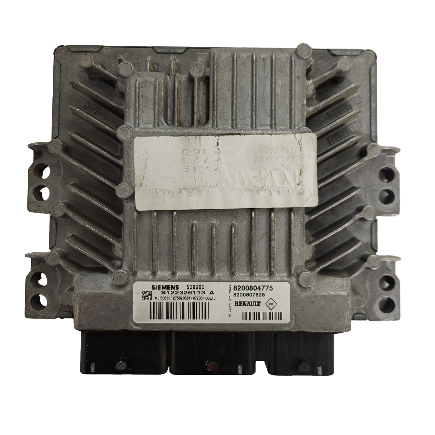 Renault ECU / S122326113A / 8200804775 / 8200807626 / SID301  / S122326113