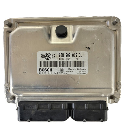 VW ECU / 038906019GL / 0281010944 / EDC15P+ / BOSCH