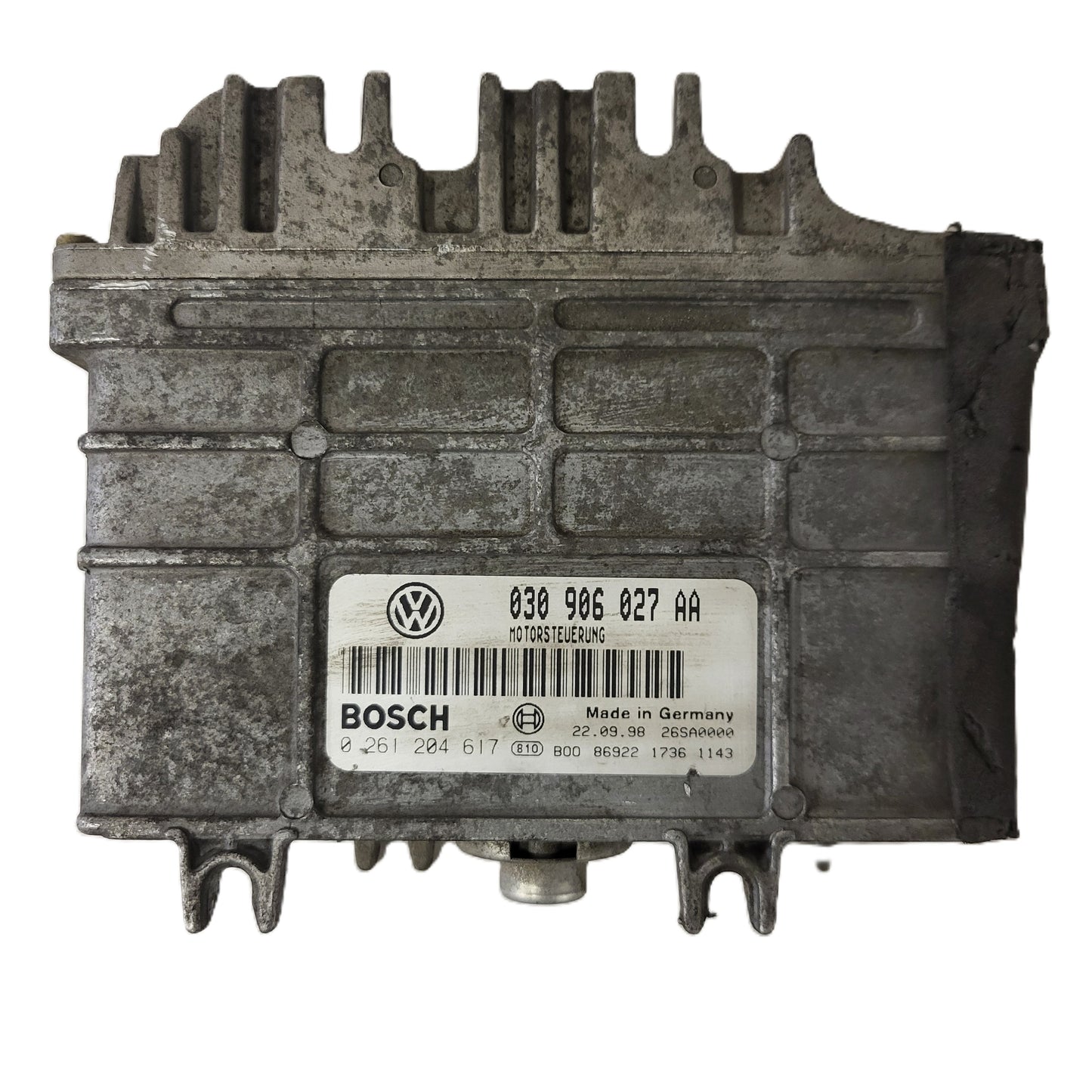 VOLKSWAGEN POLO ECU / 030906027AA / 0261204617 / BOSCH