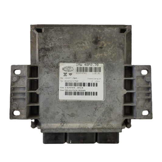 PEUGEOT 206 ECU / IAW 48P2.70 / 9642597680 / 9642423780 / MAGNETI MARELLI