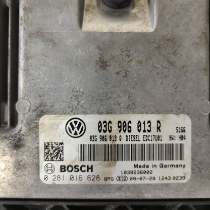 SKODA FABIA ECU / 03G906013R / 0281016628 / EDC17U01 / 03G906013Q