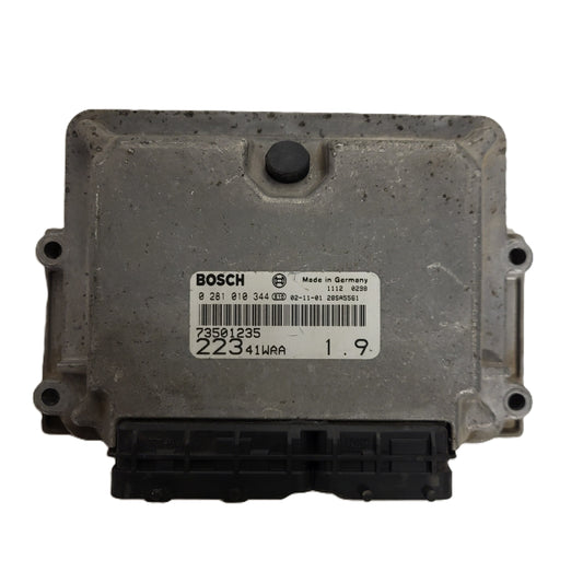 Fiat DOBLO 1.9 ECU / 0281010344 / 73501235 / BOSCH