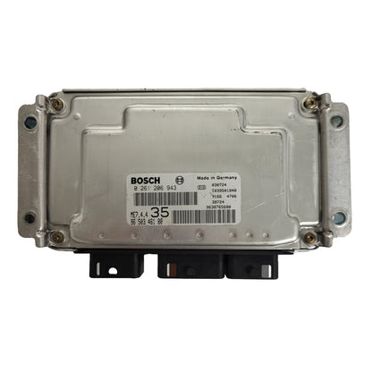 PEUGEOT 307 ECU / 026+1206943 / 9650346180 / ME7.4.4. / BOSCH