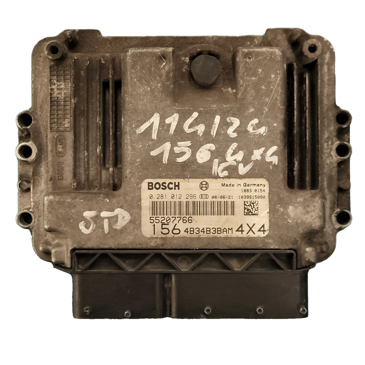 ALFA ROMEO 156 4X4 ECU / 0281012296 / 55207766 / BOSCH - C74-07 - 1