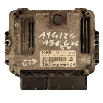 ALFA ROMEO 156 4X4 ECU / 0281012296 / 55207766 / BOSCH - C74-07 - 1