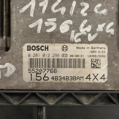 ALFA ROMEO 156 4X4 ECU / 0281012296 / 55207766 / BOSCH - C74-07 - 2