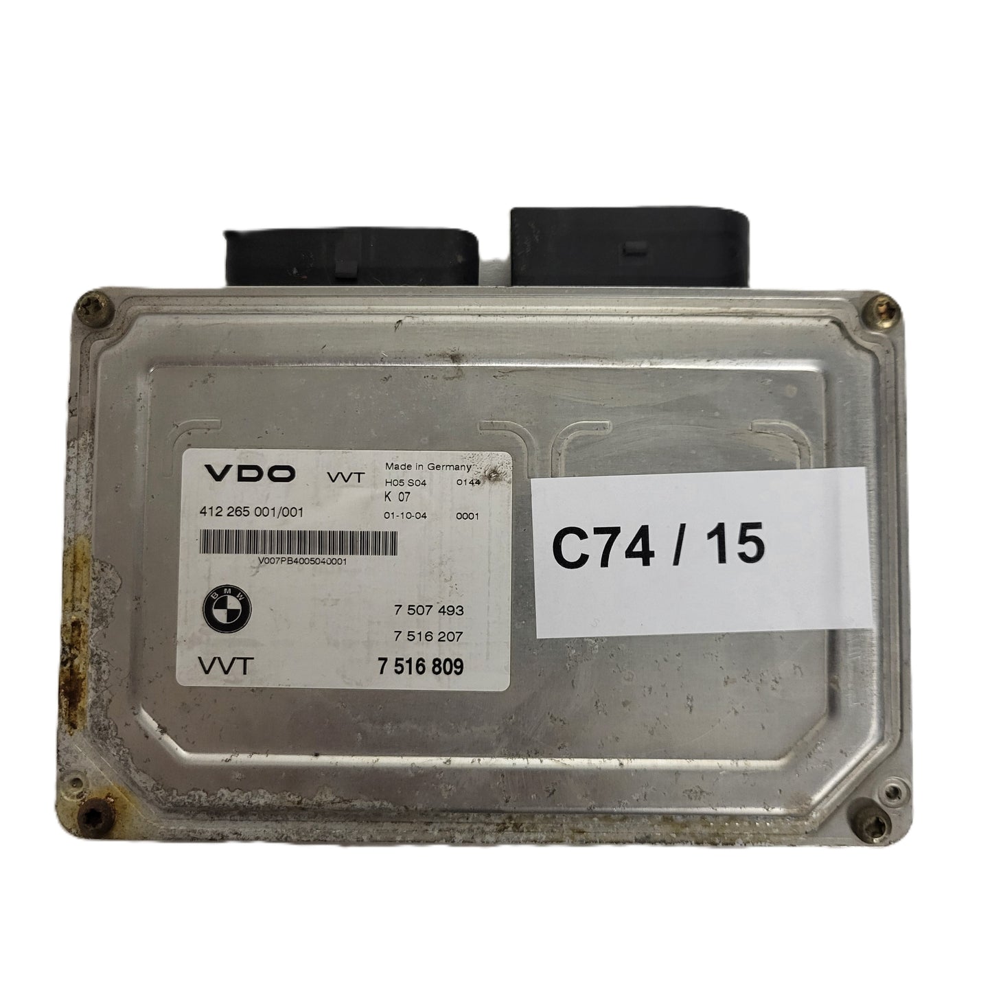 BMW ECU / 412265001 / 412265001/001 / 7516809 / 7507493 / 7516207 / VVT / VDO