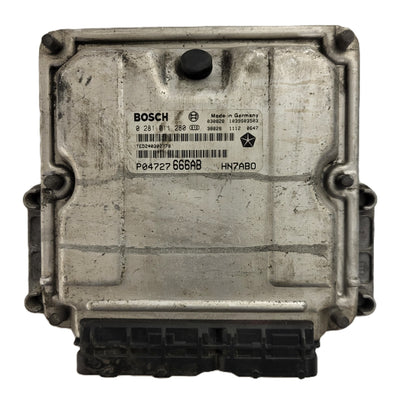 CHRYSLER VOYAGER ECU / 0281011280 / P04727666AB / TED240302778 / BOSCH