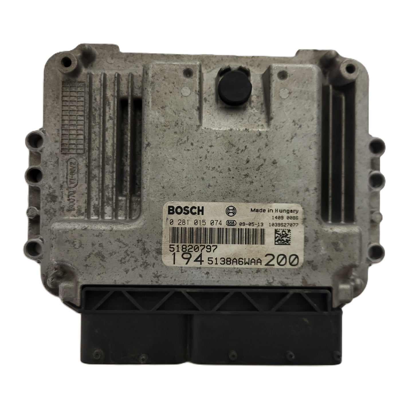 FIAT CROMA ECU / 0281015074 / 51820797 / BOSCH