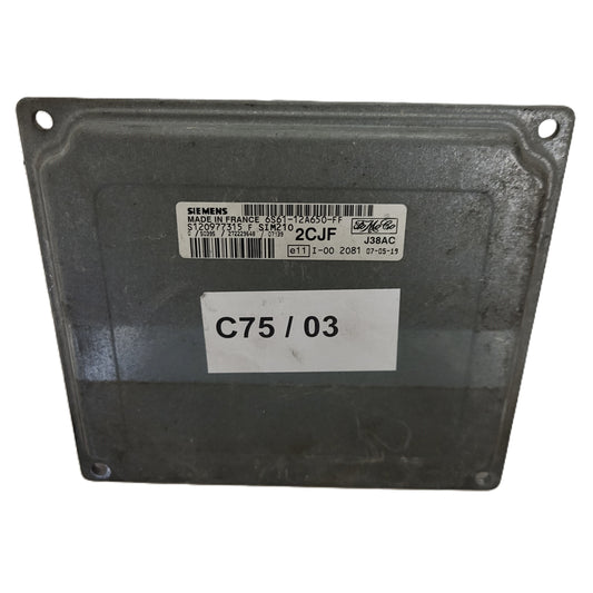 FORD FIESTA ECU / 6S61-12A650-FF / S120977315F / 2CJF / SIM210