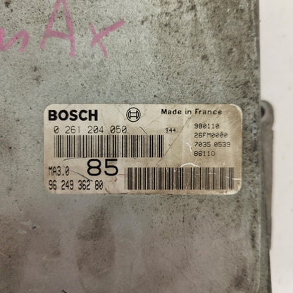 PEUGEOT 106 CITROEN AX 1.0 ECU / 0261204050 / 9624936280 / MA3.0 / BOSCH