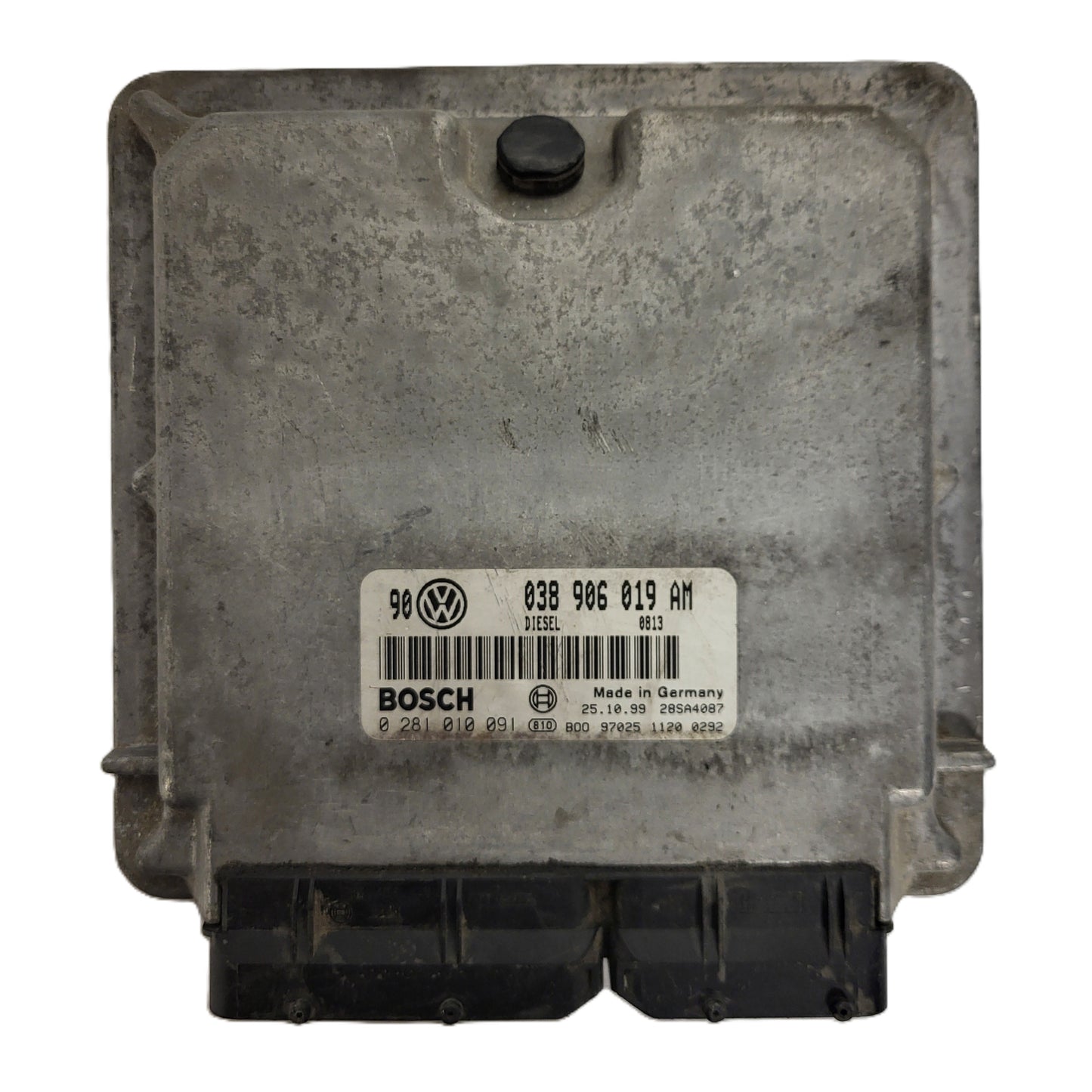 VW GOLF ECU / 038906019AM / 0281010091 / BOSCH