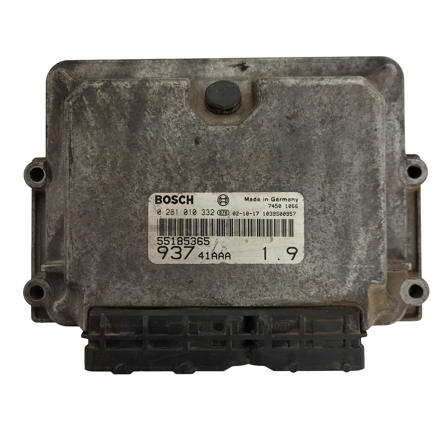 ALFA 147 ECU / 0281010332 / 55185365 / BOSCH