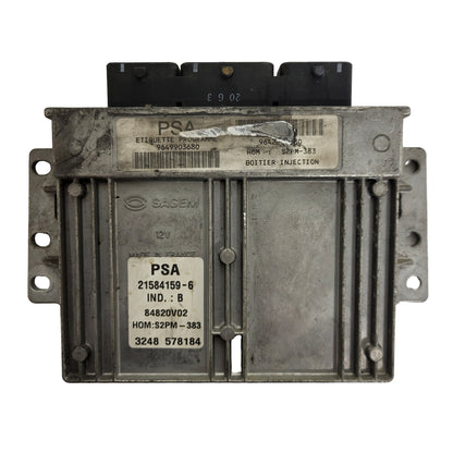 PEUGEOT CITROEN ECU / 21584159-6 / 9649903680 / 9642222380 / S2PM-383