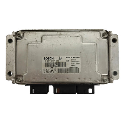 Citroen Xsara ECU / 0261207318 / 9653492580 / 9643897580 / BOSCH - C75-24 - 1