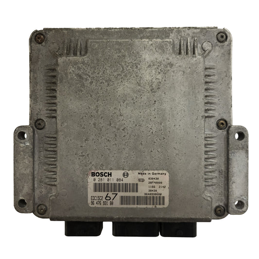 CITROEN XSARA ECU / 0281011084 / 9647693180 / EDC15C2 / BOSCH