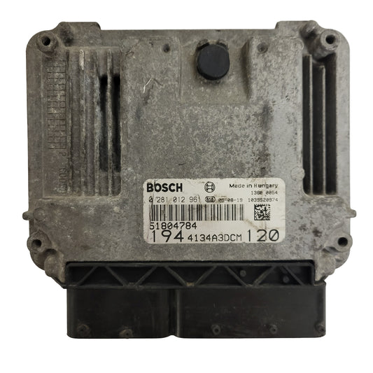 Fiat Croma 1.9 ECU / 0281012961 / 51804784 / / BOSCH