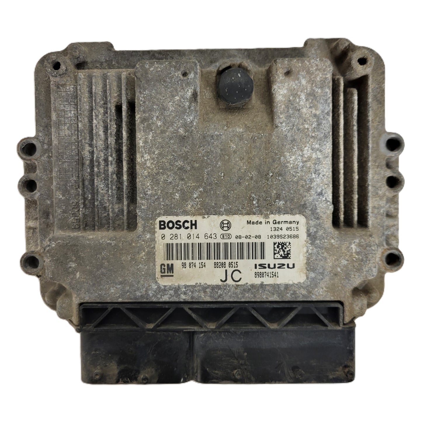 OPEL ASTRA H ECU / 0281014643 / 98074154 / JC / BOSCH