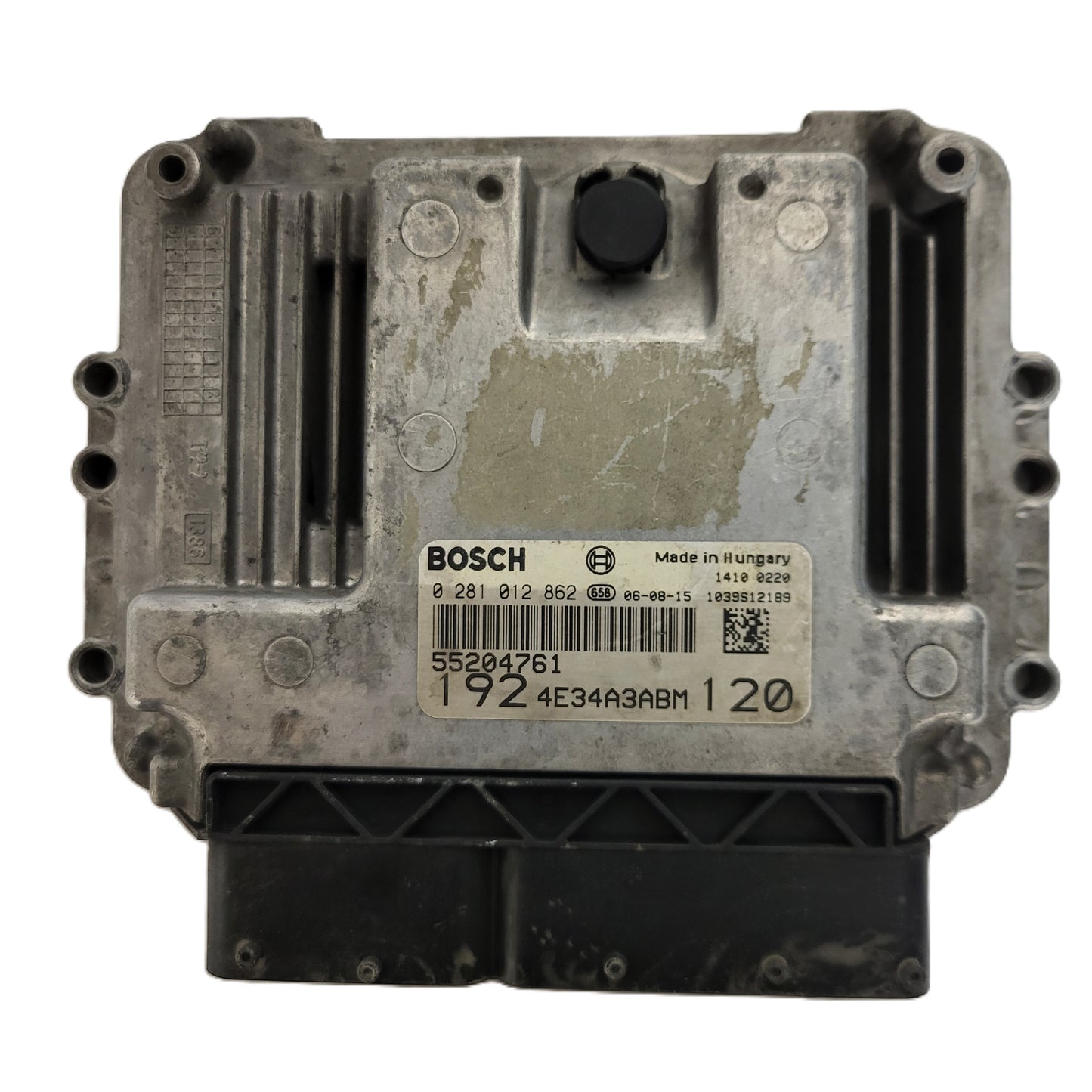 FIAT STILO ECU / 0281012862 / 55204761 / 1039S12189 / BOSCH