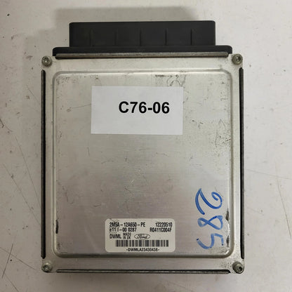 FORD FOCUS ECU / 2M5A-12A650-PE / DWML / R0411C004F / 2M5A12A650PE / DELPHI - C76-06 - 3