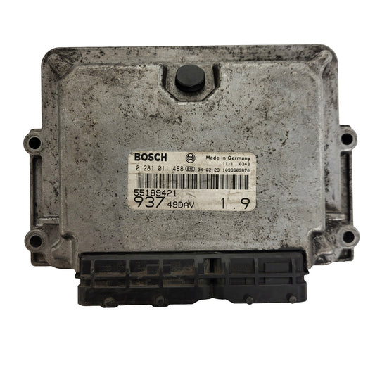 ALFA 147 1.9 ECU / 0281011488 / 55189421 / BOSCH
