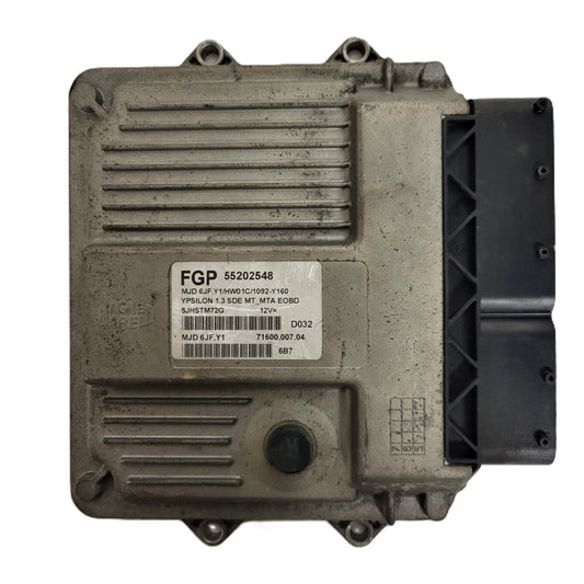 LANCIA Y YPSILON ECU / MJD 6JF.Y1 / 55202548 / HW01C / MAGNETI MARELLI
