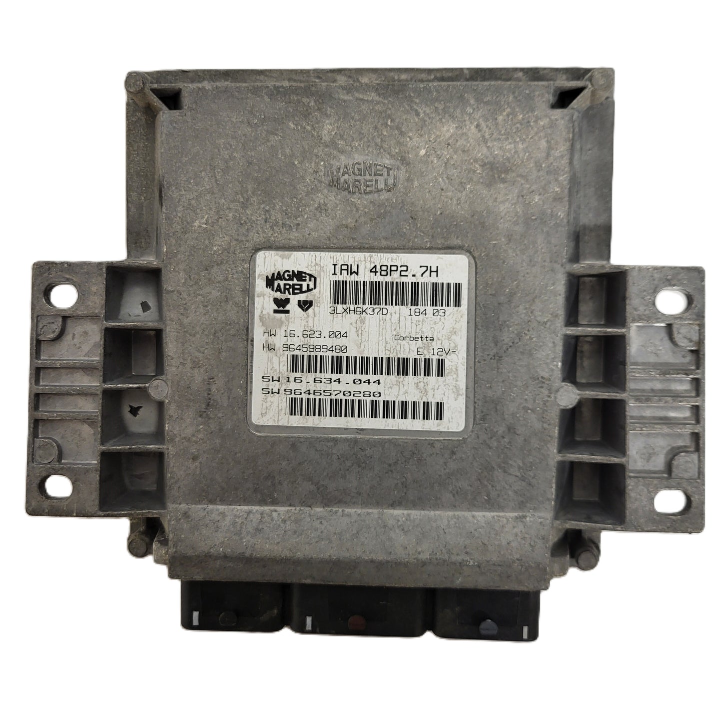 Peugeot 206 1.1 ECU / IAW 48P2.76 / SW 9648620880 / HW 9645989480