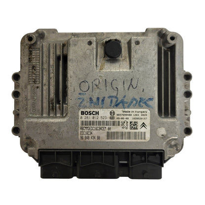 PEUGEOT CITROEN ECU / 0281012523 / EDC16C34 / 9664843480 / 9657699480 / BOSCH