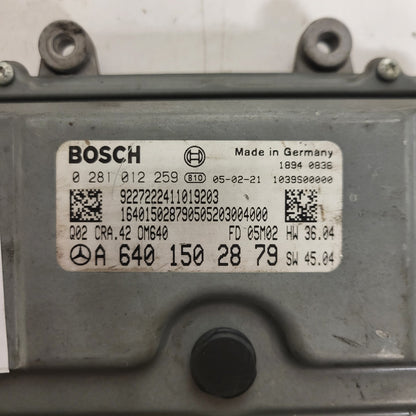 Mercedes a W169 ECU / 0281012259 / A6401502879 / CRA.42 / BOSCH