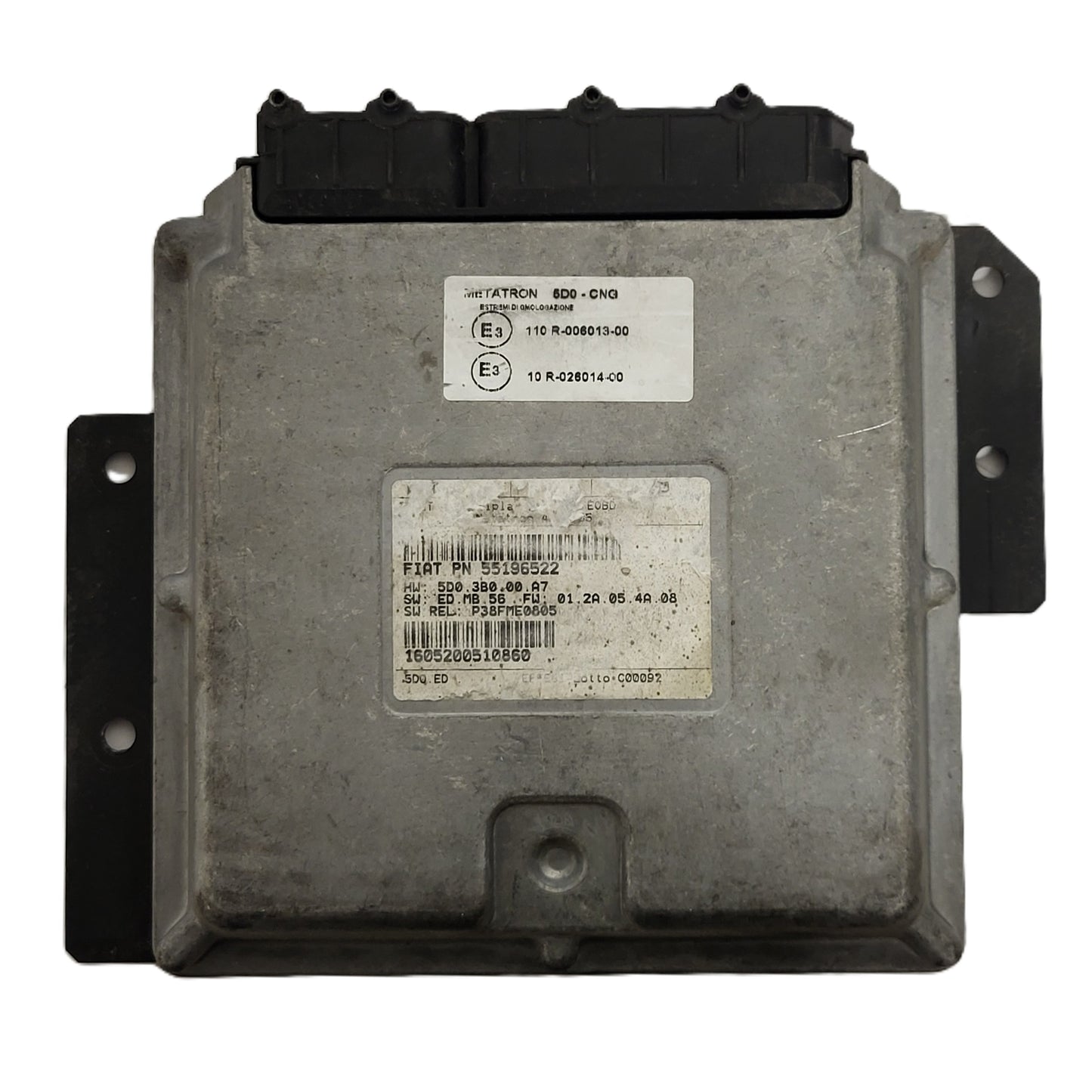 FIAT MULTIPLA BIPOWER ECU / 55196522 / 4100105 / C601 / METATRON