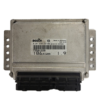 Fiat MULTIPLA 1.9 ECU / 0281010334 / 73501228 / BOSCH