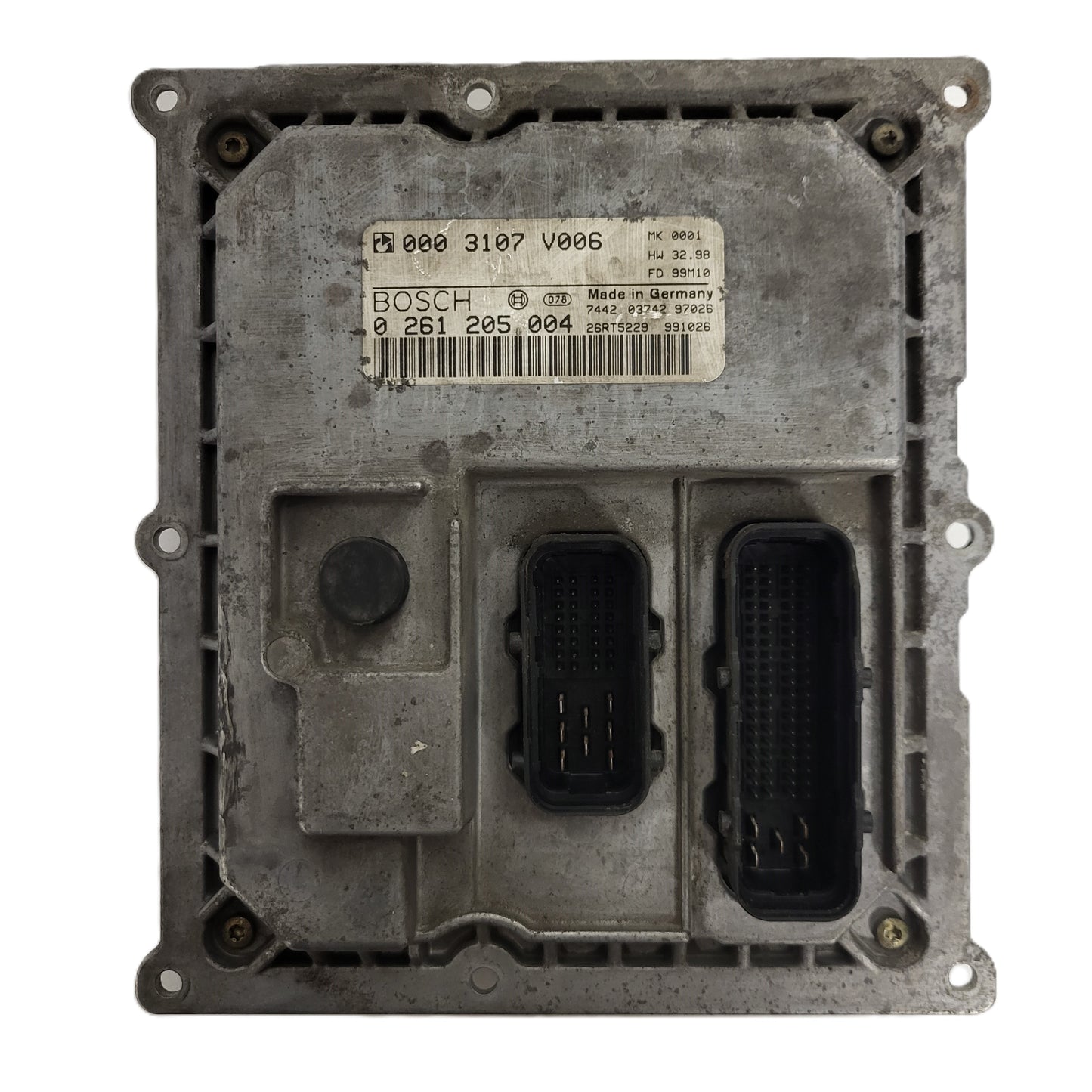 SMART FORTWO ECU / 0261205004 / 0003107V006 / HW 32.98 / BOSCH