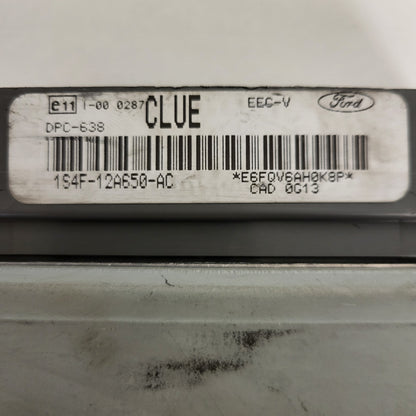 FORD FOCUS ECU / 1S4F-12A650-AC / CLUE / DPC-638 / PCM / VISTEON